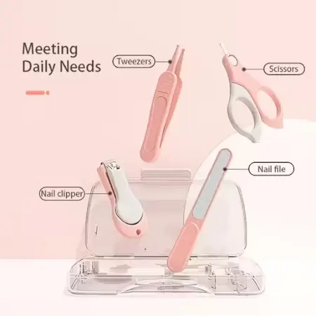 Baby Nail Clipper Set – Newborn Safety Grooming Kit ( default, Standard )