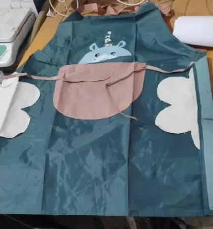 Cute Cartoon Animal Design Kitchen Apron (1 Pc) ( default, OS )