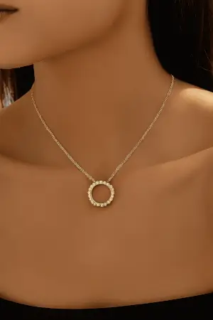 Micro Gold Plated Combo Necklace for Women ( default, Standard )