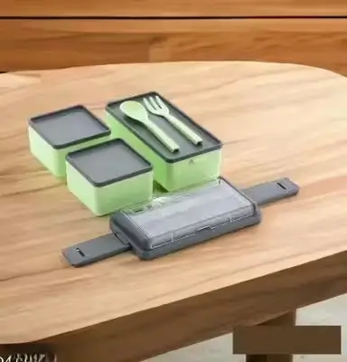 Premium 100% Food Grade Plastic Insulated Lunchbox ( default, Standard )