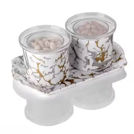 Airtight Dry Fruit Container 2-in-1 ( default, Standard )