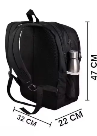 35L Casual Waterproof Laptop Backpack – Canvas Travel Bag ( default, Standard )