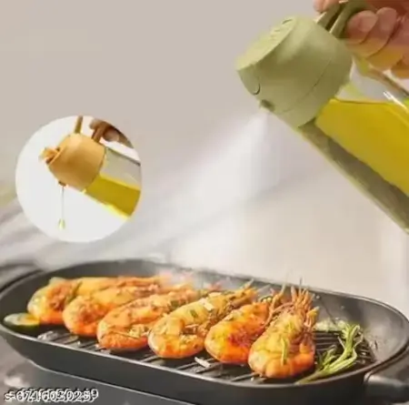 500ML Oil Sprayer and Dispenser Bottle for Kitchen ( default, Standard )